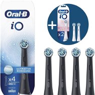 Oral-B iO Ultimate Clean Black, 4 db + Oral-B iO Gentle Care, 2 db - Szett
