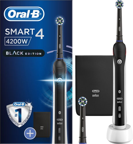 Oral-B 4200 Schwarz - Elektrische Zahnbürste - Hauptbild