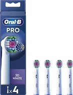 Náhradní hlavice k zubnímu kartáčku Oral-B Pro 3D White Kartáčkové Hlavy, 4 ks - Toothbrush Replacement Head