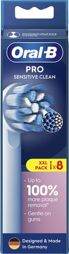Oral-B Pro Sensitive Clean, 8 pcs - Toothbrush Replacement Head - Main image