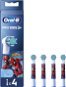 Toothbrush Replacement Head Oral-B Pro Kids Kartáčkové Hlavy S Motivy Spiderman, 4 ks - Náhradní hlavice k zubnímu kartáčku