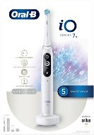 Elektromos fogkefe Oral-B iO Series 7 White Alabaster Mágneses fogkefe - Elektrický zubní kartáček