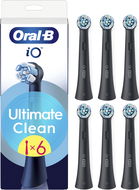 Oral-B iO Ultimate Clean Black 6 ks - Náhradní hlavice