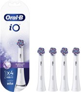 Oral-B iO Radiant White Kefkové hlavy, 4 ks - Náhradné hlavice k zubnej kefke
