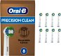 Oral-B Precision Clean Kefkové Hlavy, 8 ks - Náhradné hlavice k zubnej kefke
