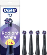 Oral-B iO Radiant White Black 4 ks - Náhradní hlavice