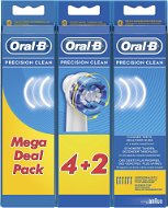Oral-B Precision Clean Ersatzköpfe - 6 Stück - Bürstenköpfe für Zahnbürsten