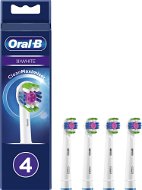 Oral-B 3D White Brush Head with CleanMaximiser Technology, Pack of 4 - Replacement Head