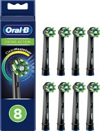 Oral-B CrossAction Brush Head with CleanMaximiser Technology, Black Series, Pack of 4 + Oral-B C - Toothbrush Replacement Head