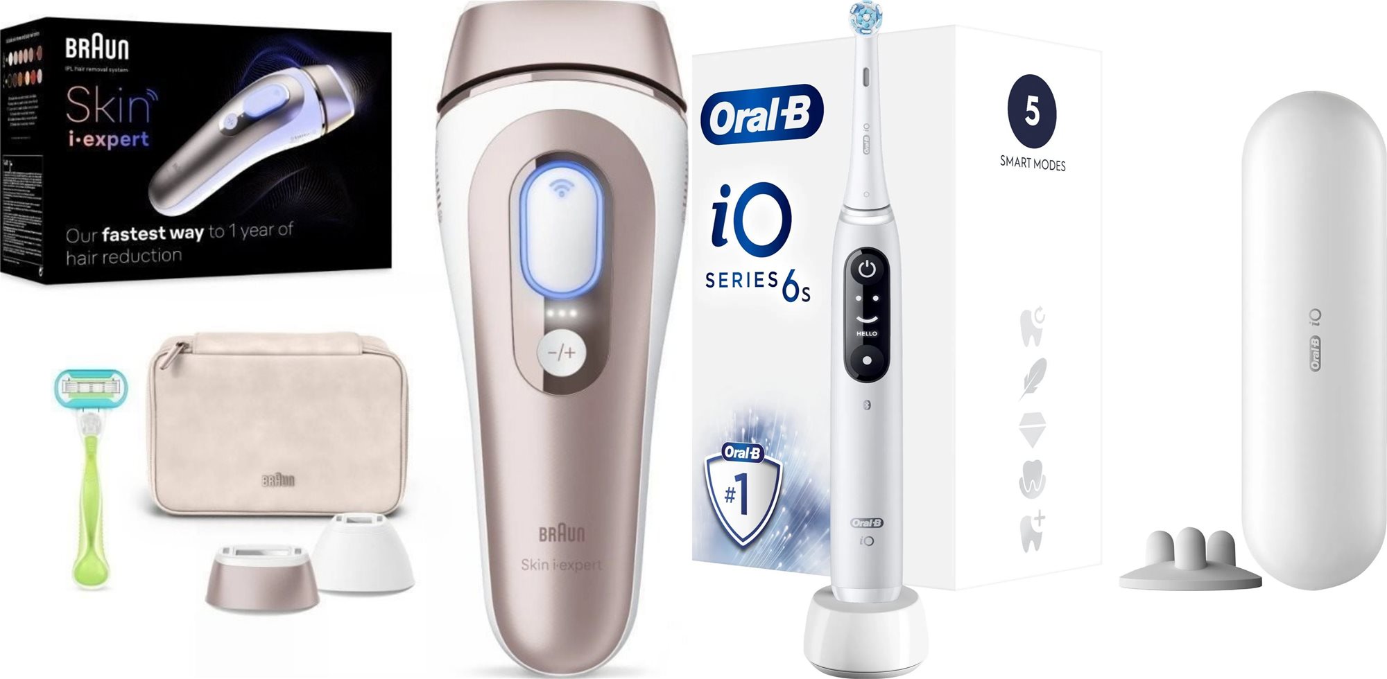 Braun I Expert PL7147 + Oral-B iO 6 fehér