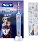Elektrický zubní kartáček Oral-B Pro Kids Ledové Království S Designem Od Brauna s pouzdrem - Electric Toothbrush