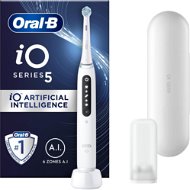 Elektrická zubná kefka Oral-B iO Series 5 White magnetická zubná kefka - Elektrický zubní kartáček