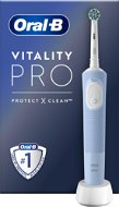 Elektromos fogkefe Oral-B Vitality Pro, kék - Elektrický zubní kartáček