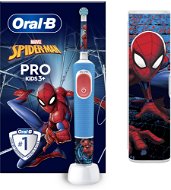Oral-B Pro Kids Spiderman, Braun Design, tokkal - Elektromos fogkefe