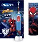 Oral-B Pro Kids Spiderman S Designem Od Brauna s pouzdrem - Elektrický zubní kartáček