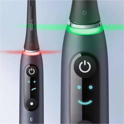 Oral-B iO - 9 - Duo Black Onyx & Rose Quartz - Electric Toothbrush