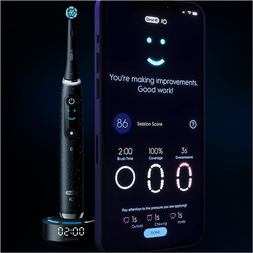 Oral-B iO Series 10 Electric Toothbrush - Cosmic Black