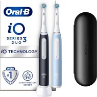 Oral-B iO 3 Duo Black & Blue Elektrické Zubní Kartáčky - Elektrický zubní kartáček