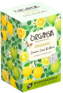 ORGANSIA BIO Lemon Lime & Mint 18 × 1,8 g, cover - Tea