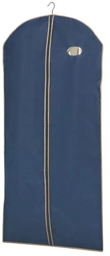 ORDINETT Garment bag 135 × 65 cm blue - Clothing Garment bag - Main image