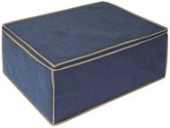 ORDINETT Storage box 72 l fabric blue 60 × 46 × 26 cm - Storage Box
