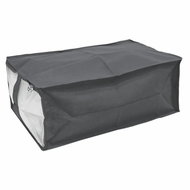 ORDINETT Storage box 72 l fabric grey 60 × 46 × 26 cm - Storage Box