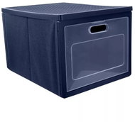 ORDINETT Folding storage box 31 l blue 41 × 31 × 25 cm - Storage Box