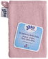 XKKO Organic BIO bavlněná žínka, froté - Baby Pink - Žínka