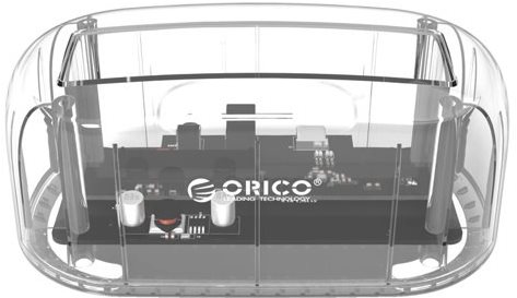ORICO 3.5"/2.5" HDD/SSD SATA III transparent - External Docking Station - Main image