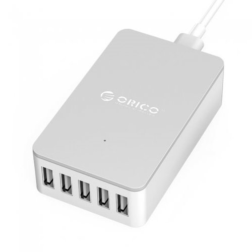 ORICO Charger PRO 5x USB White - Wall Charger - Main image