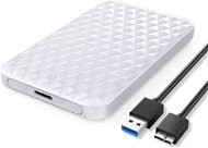 Orico 2,5“ HDD / SSD Box - diamond white - Externes Festplattengehäuse