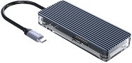 Orico USB-C Hub 7in1 - transparent - SD/TF Lesegerät - Power Delievery - Port-Replikator
