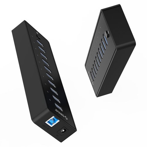 Orico USB-A Hub 10xUSB 3.0 with Power Supply - USB Hub - Main image