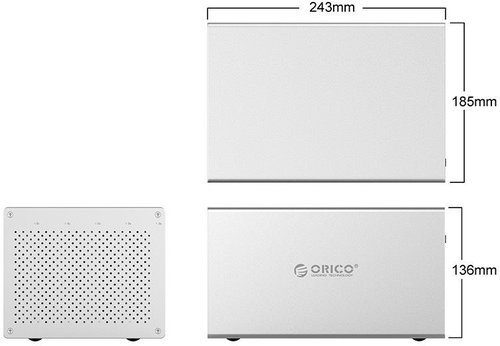 ORICO WS500RC3-EU-SV - Hard Drive Enclosure - Main image