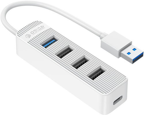 ORICO TWU32 15cm White - USB Hub - Main image