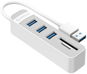 ORICO TWU3-10 + SD 1 m biely - USB hub