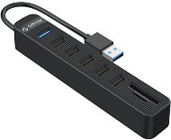 ORICO TWU32-6AST + SD - 15 cm - schwarz - USB Hub