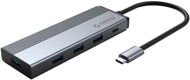 ORICO 5-in-1 USB-C Hub, 4x USB 3.0, 1x USB-C, PD 100W, hliník - Replikátor portů