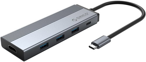 ORICO Type-C 5 in 1 Multifunctional docking station - Docking Station - Main image