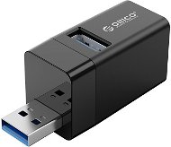 ORICO 3 IN 1 MINI USB HUB čierny - USB hub