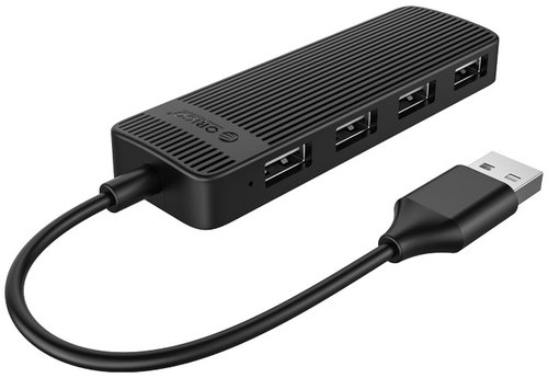 ORICO 4 Ports USB2.0 HUB černý - USB Hub - Main image