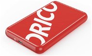 ORICO CP25C3 2,5" USB 3.1 Gen2 Type-C HDD Enclosure, piros - Külső merevlemez ház