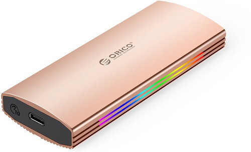 ORICO-RGB NVME M.2 SSD Enclosure - Hard Drive Enclosure - Main image