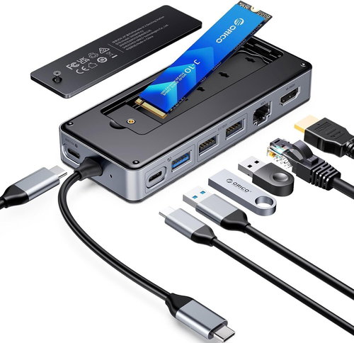 ORICO Portable Docking Station M.2 SATA/NVMe - Dockingstation - Hauptbild