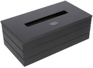 ORION Box na papírové kapesníky černý dřevo - Tissue Box