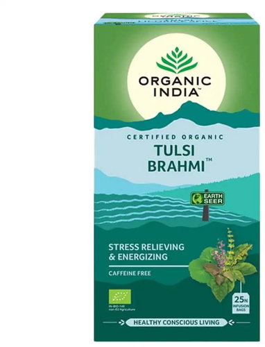 Organic India Tulsi Brahmi, 25 bags 43g - Tea - Main image