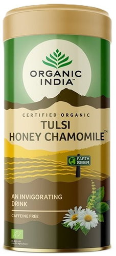 Organic India Tulsi Honey + Chamomile Tin 100g - Tea - Main image