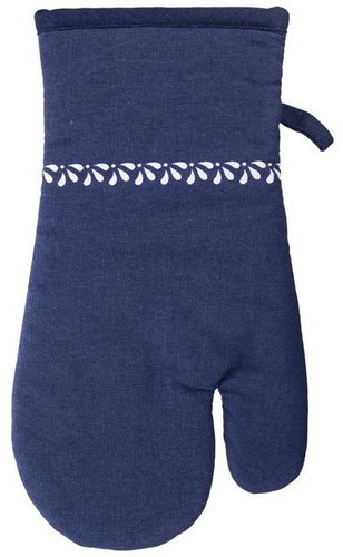 Blue-White Oven Mitt - Oven Mitt - Main image