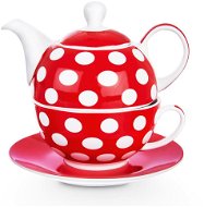 DOT Tea Set, Porcelain 3 pcs - Teapot
