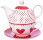 DOT Tea Set, Porcelain, 3 pcs - Teapot